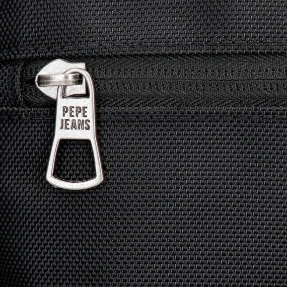 Bolsa de Tiracolo para Tablet Pepe Jeans SANDER Preta | Ref. 186.7675631
