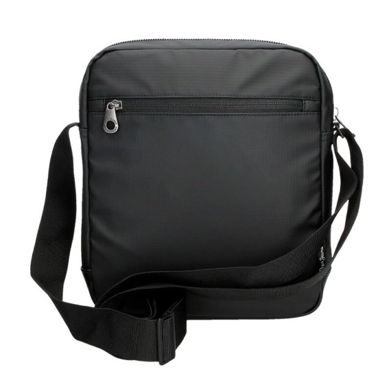 Bolsa de Tiracolo para Tablet Pepe Jeans STRAPS Preta | Ref. 186.7665631