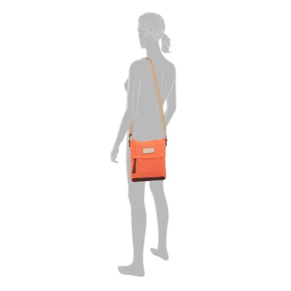 Camel Active Bolsa de Tiracolo Média OAKLAND Laranja | Ref. 9136260292