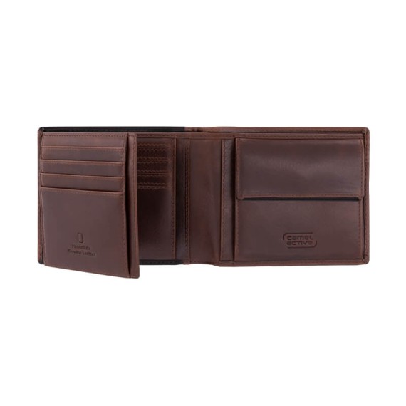 Camel Active Carteira Tradicional c/ Porta-Moedas CRUISE Castanha | Ref. 9136570229