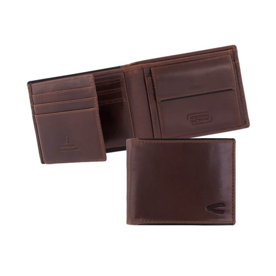 Camel Active Carteira Tradicional com Porta-Moedas CRUISE Castanha | Ref. 9136570329