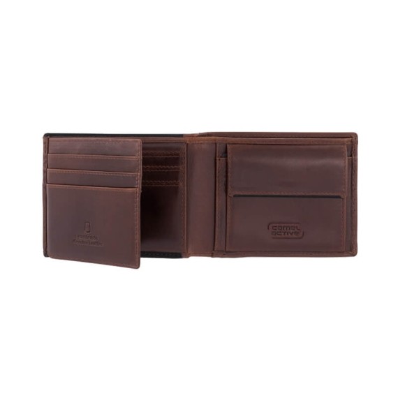 Camel Active Carteira Tradicional com Porta-Moedas CRUISE Castanha | Ref. 9136570329