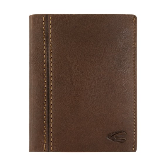 Camel Active Carteira Vertical c/ Porta-Moedas BILBAO Conhaque | Ref. 9136470522