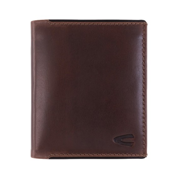 Camel Active Carteira Vertical c/ Porta-Moedas CRUISE Castanha | Ref. 9136570529