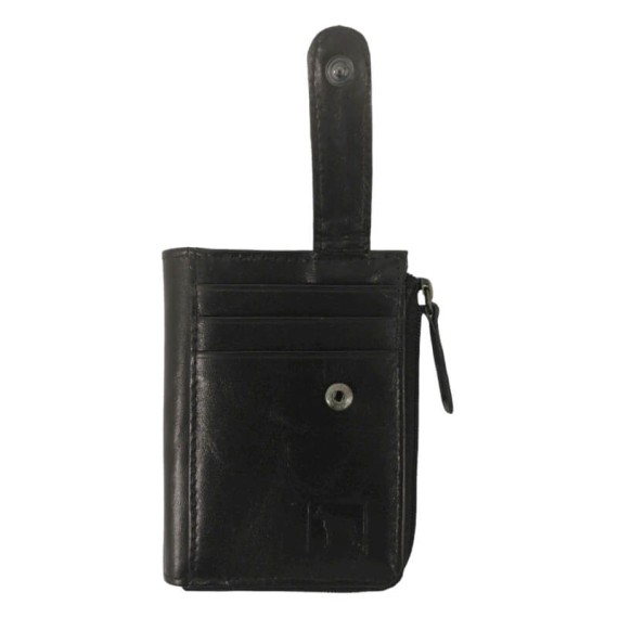 DOGGY Carteira Porta-Cartões Vertical Castanha | Ref. 86.203C