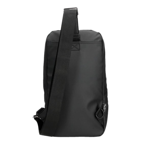 Mochila Cruzada Pepe Jeans STRAPS Preta | Ref. 186.7665931