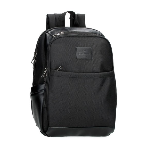 Mochila para Portátil 13.3” 2C Adapt. Pepe Jeans SANDER Preta | Ref. 186.7672131