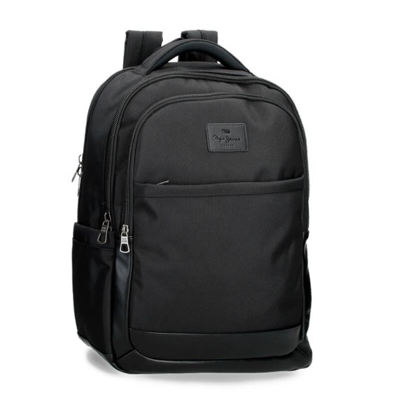 Mochila para Portátil 15.6” 3C Adapt. Pepe Jeans SANDER Preta | Ref. 186.7672831