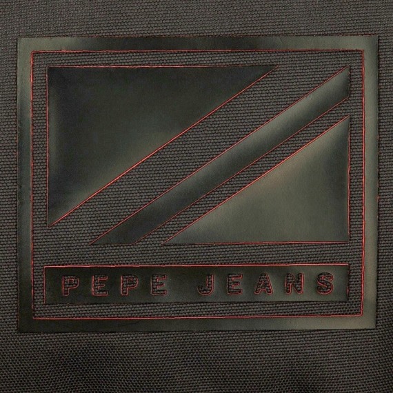 Mochila Adaptável 2C 44Cm c/ Carro PEPE JEANS Cody Cinza | Ref. 186.66624T1