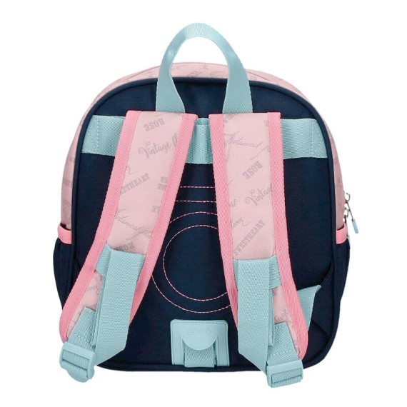 Mochila Pré-Escolar Adap. 25cm Enso BONJOUR Rosa | Ref. 186.95221D1