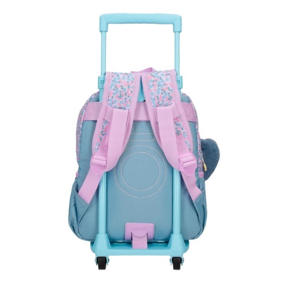 Mochila Pré-Escolar Adap. 28Cm c/ Carro Enso CUTE GIRL Lilás | Ref. 186.95322T1 Mochila Pré-Escolar Adap. 28Cm c/ Carro Enso CUTE GIRL Lilás | Ref. 186.95322T1