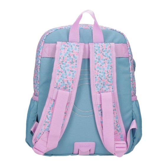 Mochila Pré-Escolar Adap. 32Cm Enso CUTE GIRL Lilás | Ref. 186.95323D1