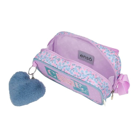 Bolsa de Tiracolo Enso CUTE GIRL Lilás | Ref. 186.9535521