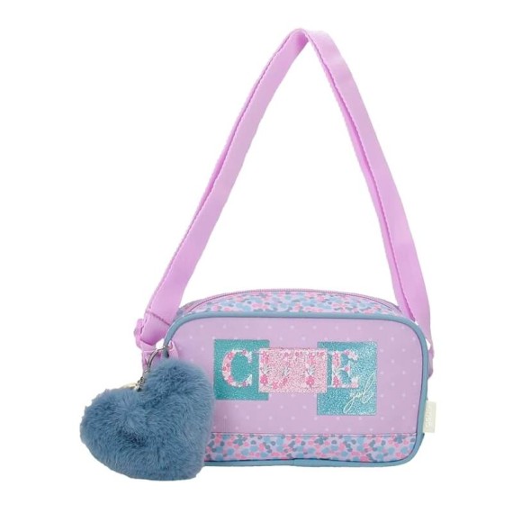 Bolsa de Tiracolo Enso CUTE GIRL Lilás | Ref. 186.9535521