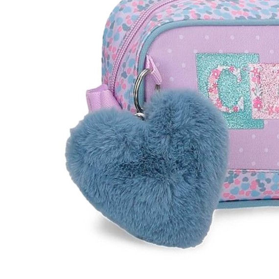 Bolsa de Tiracolo Enso CUTE GIRL Lilás | Ref. 186.9535521