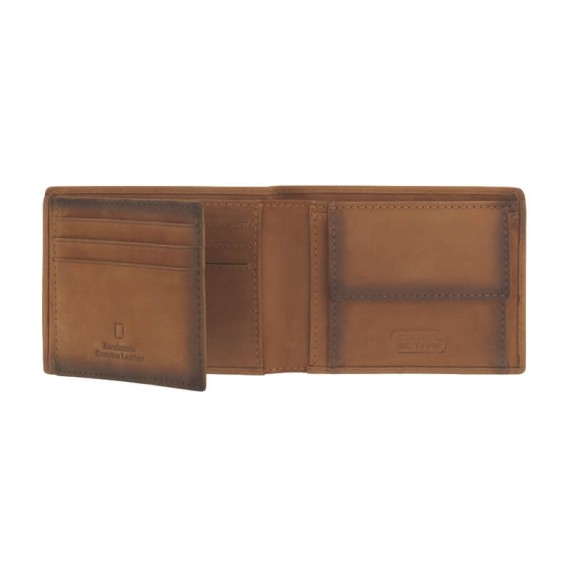 Camel Active Carteira de Homem c/ Porta-Moedas DALLAS Conhaque | Ref. 9136670322