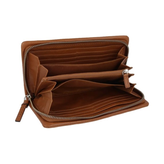 Camel Active Carteira de Senhora c/ fecho RISE Conhaque | Ref. 9136770622