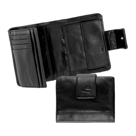 Camel Active Carteira de Senhora Média RISE Preta | Ref. 9136770560