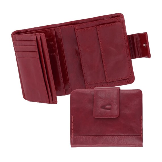 Camel Active Carteira de Senhora Média RISE Vermelha | Ref. 9136770540