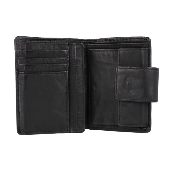 Camel Active Carteira de Senhora Média WAVE Preta | Ref. 9136870560