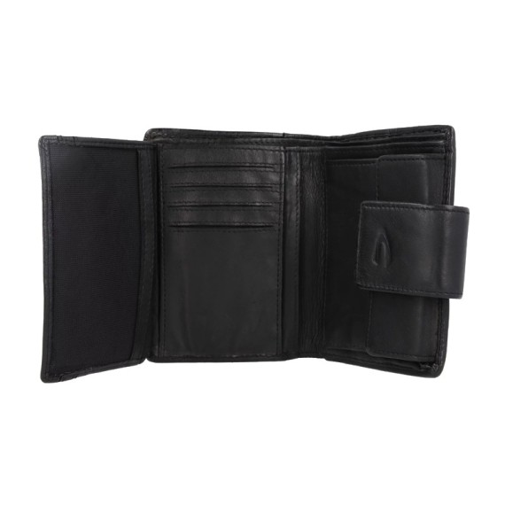 Camel Active Carteira de Senhora Média WAVE Preta | Ref. 9136870560