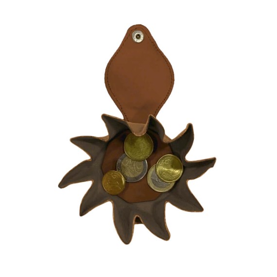 Porta-Moedas Girassol JOSEPH LOUIS Camel | Ref. 39.JL3113CM