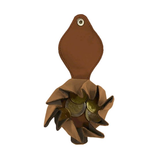 Porta-Moedas Girassol JOSEPH LOUIS Camel | Ref. 39.JL3113CM