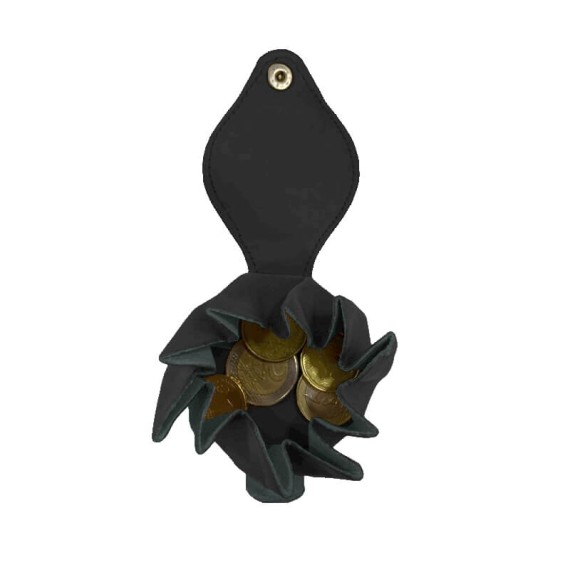 Porta-Moedas Girassol JOSEPH LOUIS Preto | Ref. 39.JL3113P