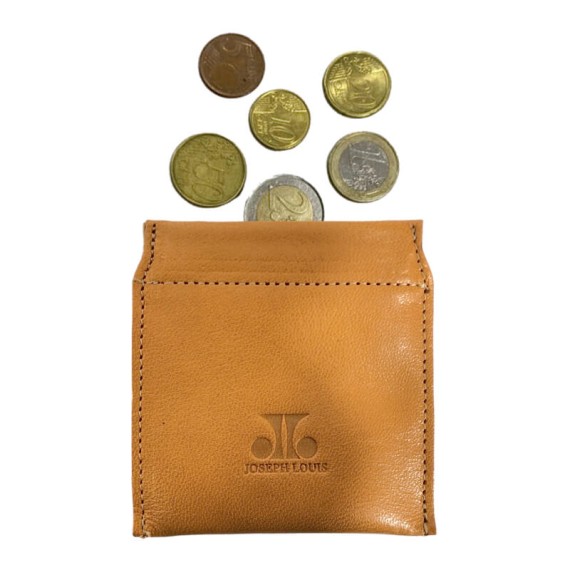 Porta-Moedas Pac Simples JOSEPH LOUIS Pele Carneira | Ref. 39.JL3009C