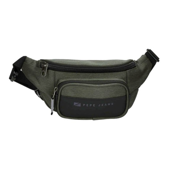 Bolsa de Cintura c/ Bolso Frontal Pepe Jeans JARVIS Verde | Ref. 186.7127132