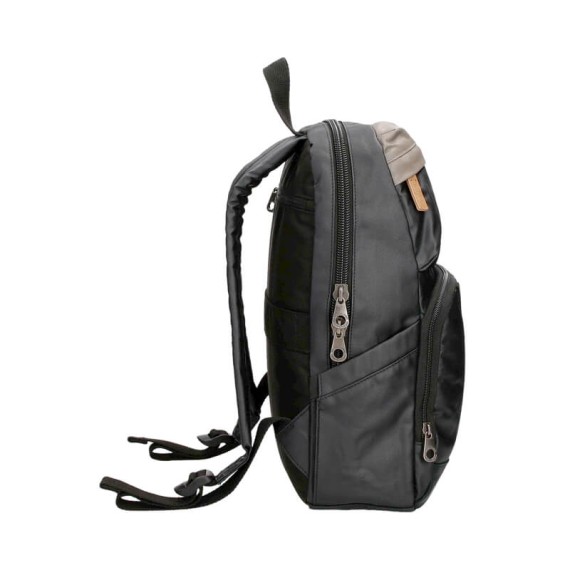 Mochila para Portátil 12” Adap. c/ USB Pepe Jeans CARDIFF Preta | Ref. 186.7632031