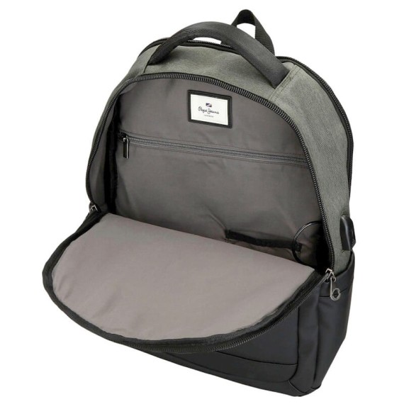 Mochila para Portátil 15.6” 3C Adap. Pepe Jeans JARVIS Verde | Ref. 186.7122832