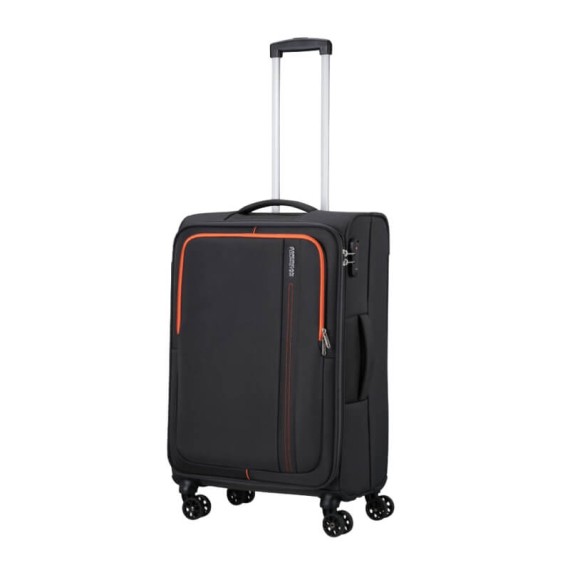 American Tourister Mala de Viagem / Trolley Médio 68cm 4R SEA SEEKER Carvão | Ref. 92MD700208 American Tourister Mala de Viagem / Trolley Médio 68cm 4R SEA SEEKER Carvão | Ref. 92MD700208