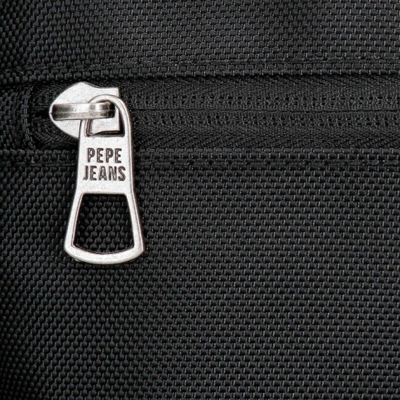 Bolsa de Tiracolo c/ Bolso Frontal Pepe Jeans SANDER Preta | Ref. 186.7675231