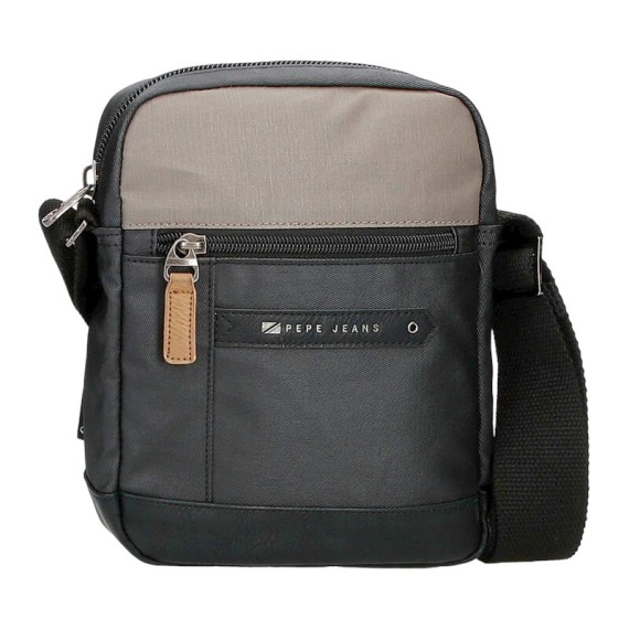 Bolsa de Tiracolo Média PEPE JEANS Cardiff Preta | Ref. 186.7635431