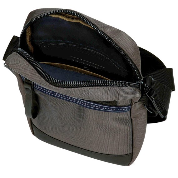 Bolsa de Tiracolo Média Pepe Jeans IRON Cinza | Ref. 186.7655431