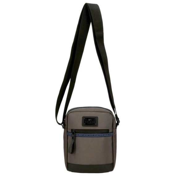 Bolsa de Tiracolo Média Pepe Jeans IRON Cinza | Ref. 186.7655431