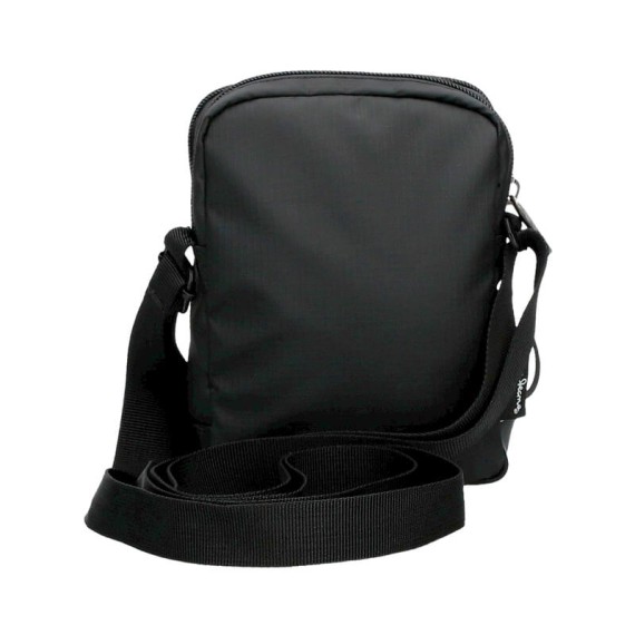 Bolsa de Tiracolo Pequena 2C Pepe Jeans STRAPS Preta | Ref. 186.7665131