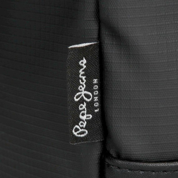 Bolsa de Tiracolo Pequena 2C Pepe Jeans STRAPS Preta | Ref. 186.7665131