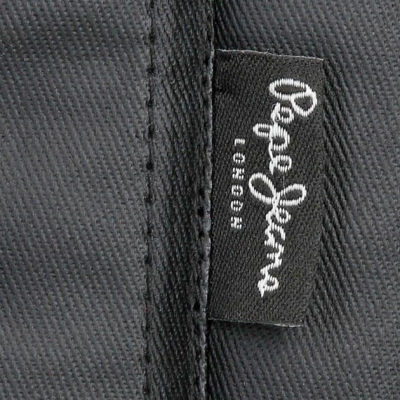 Bolsa de Tiracolo Pequena c/ Bolso Frontal Pepe Jeans CARDIFF Preta | Ref. 186.7635231