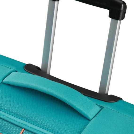American Tourister Mala de Viagem / Trolley Médio 68cm 4R SEA SEEKER Verde Água | Ref. 92MD700234