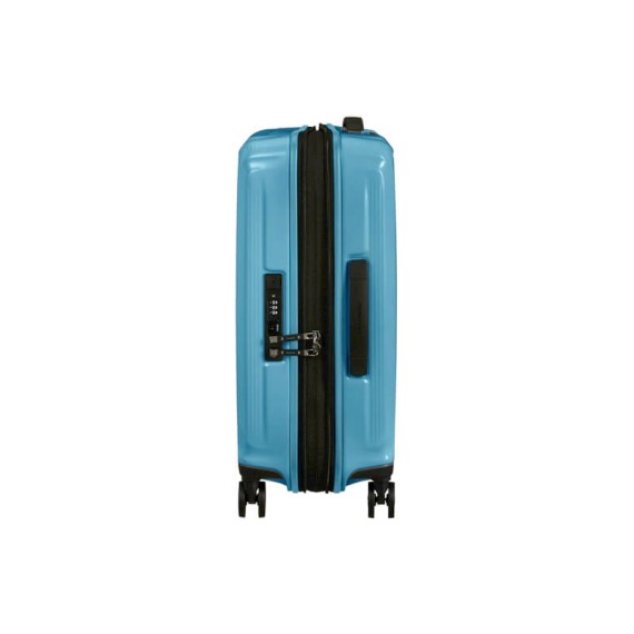 Samsonite Mala de Cabine / Trolley 55cm 4R Exp NUON Azul Oceano Metálico | Ref. 92KF000261
