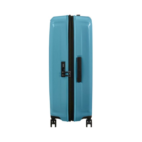 Samsonite Mala de Viagem / Trolley Grande 75cm Exp NUON Azul Oceano Metálico | Ref. 92KF000461 Samsonite Mala de Viagem / Trolley Grande 75cm Exp NUON Azul Oceano Metálico | Ref. 92KF000461