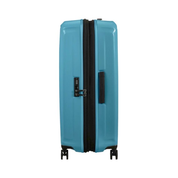 Samsonite Mala de Viagem / Trolley Grande 75cm Exp NUON Azul Oceano Metálico | Ref. 92KF000461 Samsonite Mala de Viagem / Trolley Grande 75cm Exp NUON Azul Oceano Metálico | Ref. 92KF000461