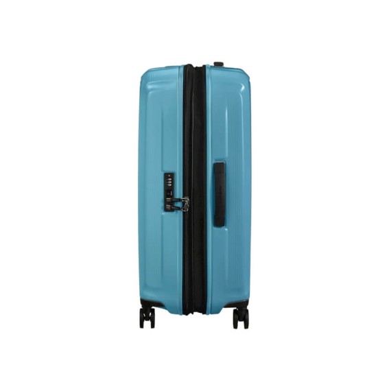Samsonite Mala de Viagem / Trolley Médio 69cm Exp NUON Azul Oceano Metálico | Ref. 92KF000361 Samsonite Mala de Viagem / Trolley Médio 69cm Exp NUON Azul Oceano Metálico | Ref. 92KF000361