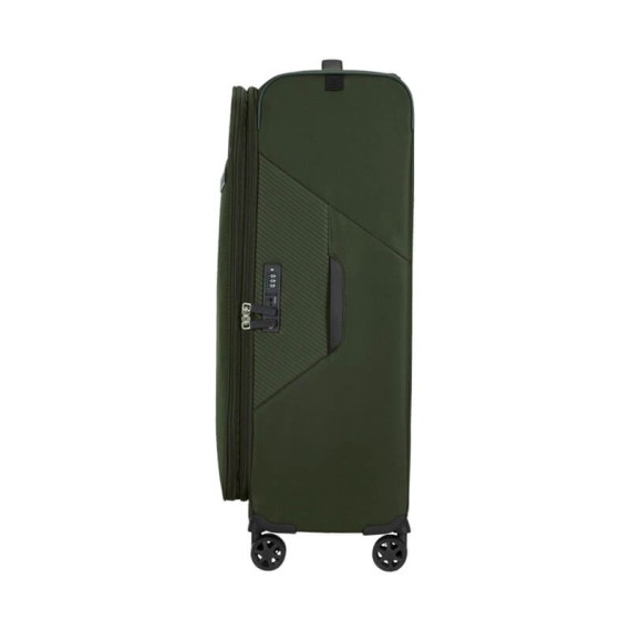 Samsonite Mala de Viagem / Trolley Grande 77cm Exp 4R LITEBEAM Verde Trepadeira | Ref. 92KL700514