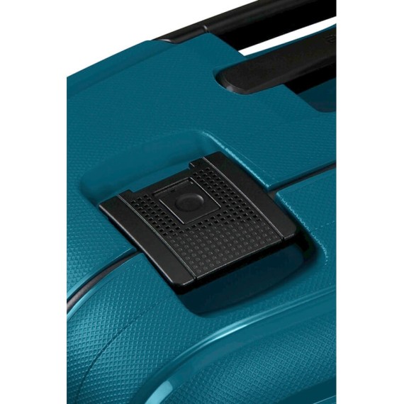 Samsonite Mala de Cabine / Trolley 55cm 4 Rodas S’CURE Azul Petróleo | Ref. 9210U003B3