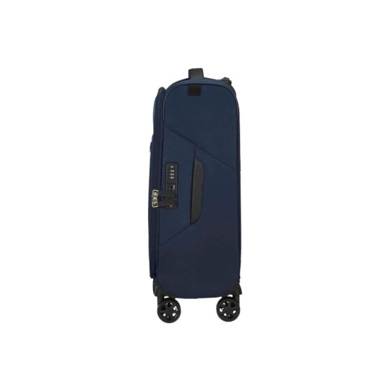Samsonite Mala de Cabine / Trolley 55cm 4R LITEBEAM Azul Escuro | Ref. 92KL700301