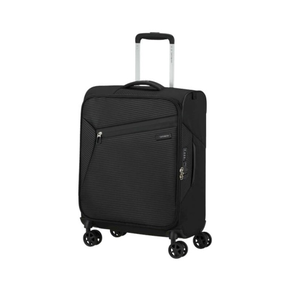 Samsonite Mala de Cabine / Trolley 55cm 4R LITEBEAM Preto | Ref. 92KL700309