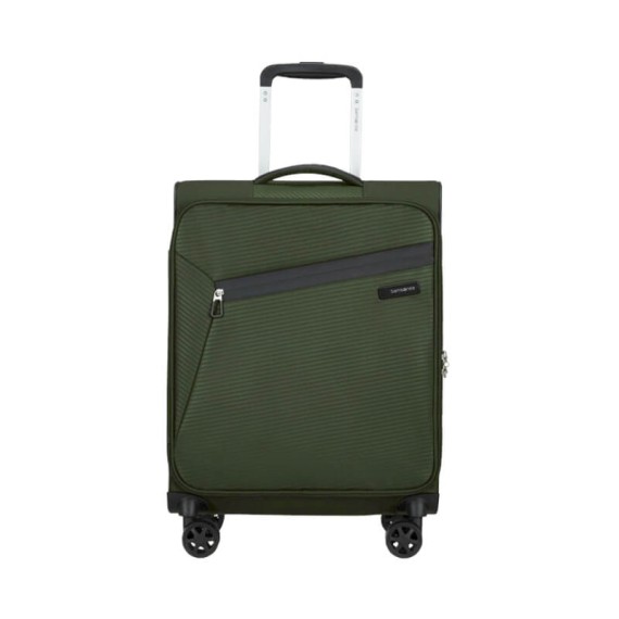 Samsonite Mala de Cabine / Trolley 55cm 4R LITEBEAM Verde Trepadeira | Ref. 92KL700314
